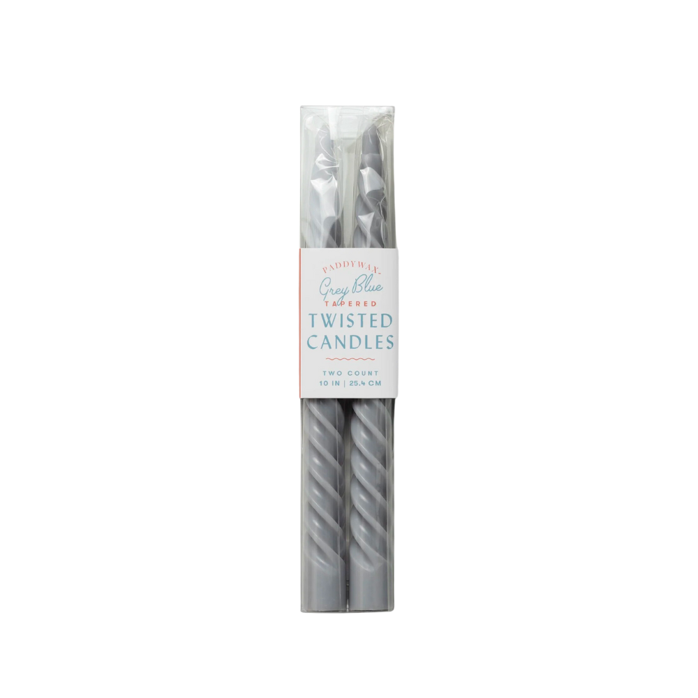 Twisted Taper Candles, 2 Per Pack