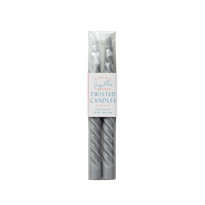 Twisted Taper Candles, 2 Per Pack