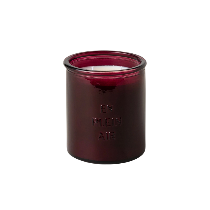 En Plein Air 10 oz Embossed Glass Candle