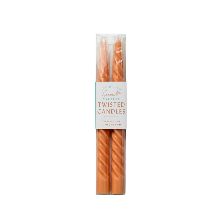 Twisted Taper Candles, 2 Per Pack