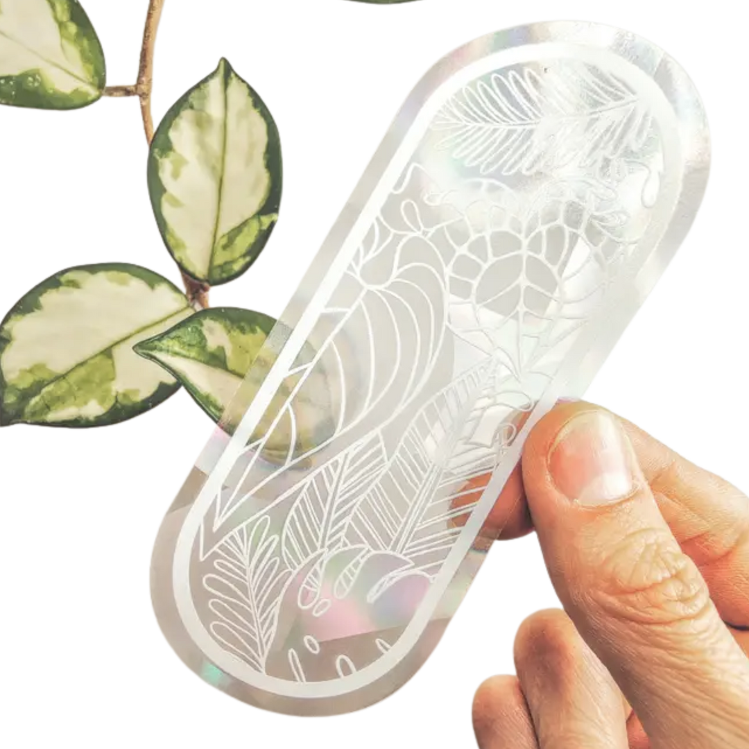 Tropical Plants Suncatcher Sticker