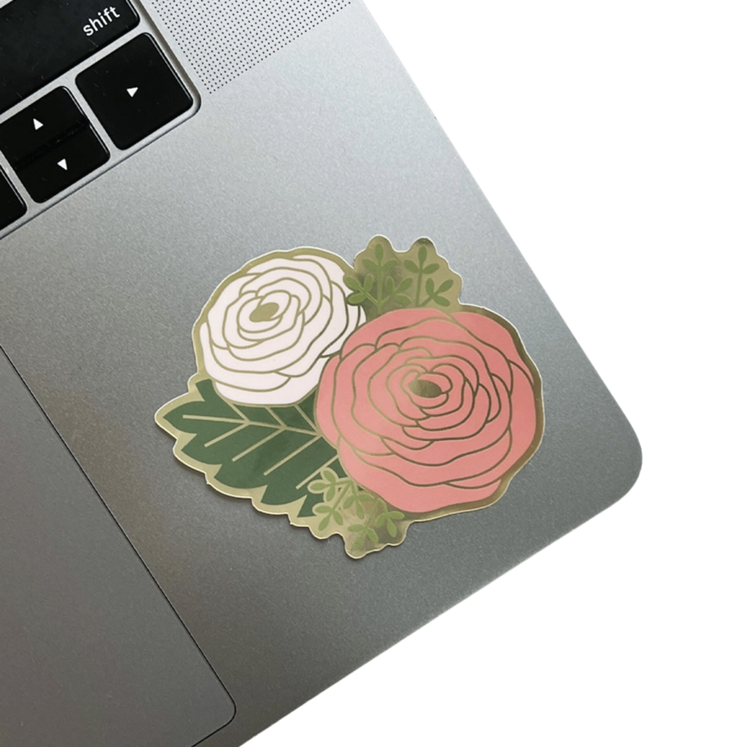 Michelle Ranunculus Sticker