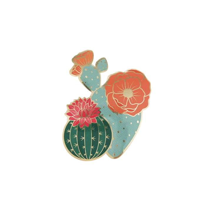 Blooming Cacti Sticker