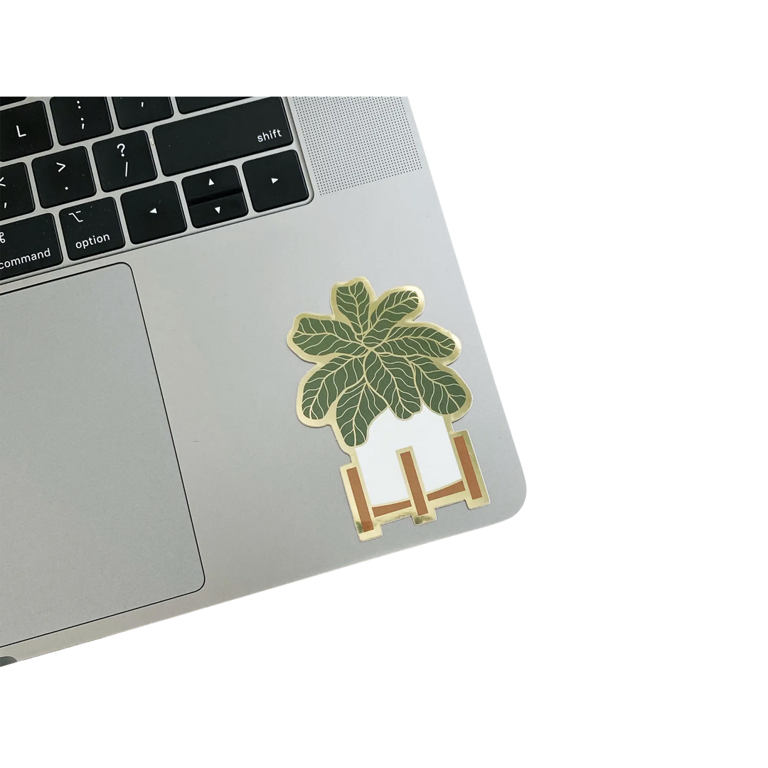 Fiddle Leaf Sticker