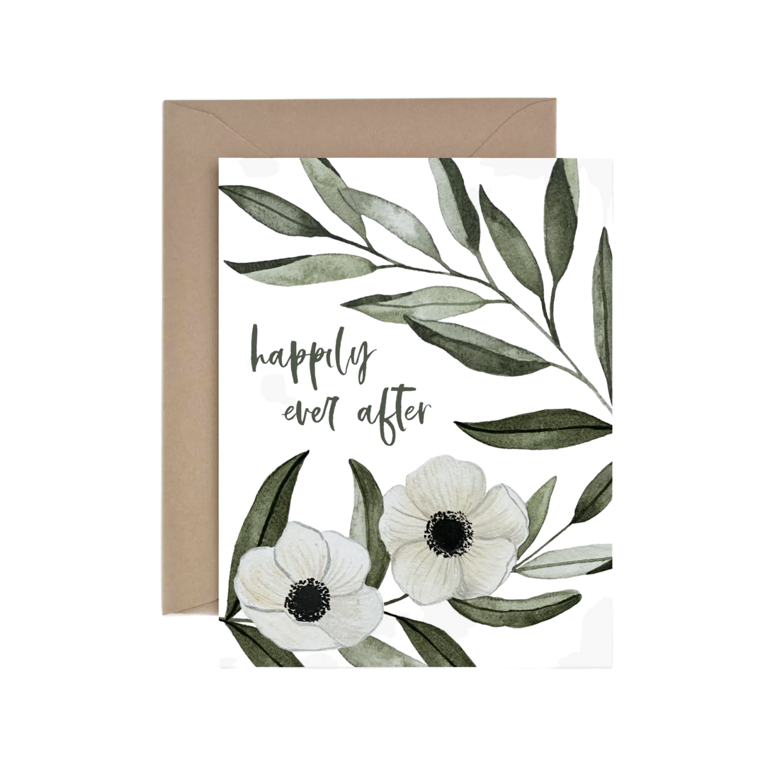Happily Ever After Anemone Card