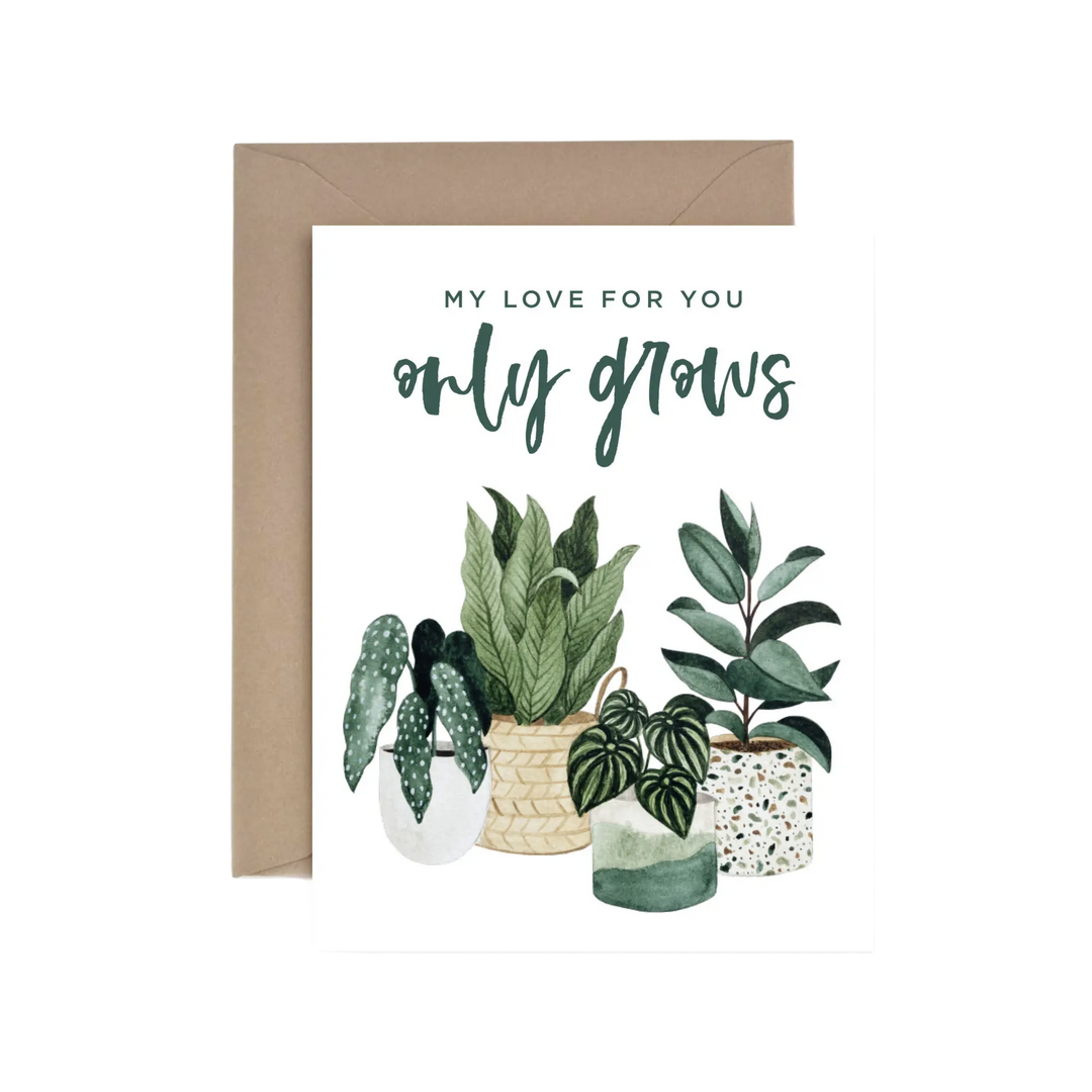 Love Grows Greeting Card