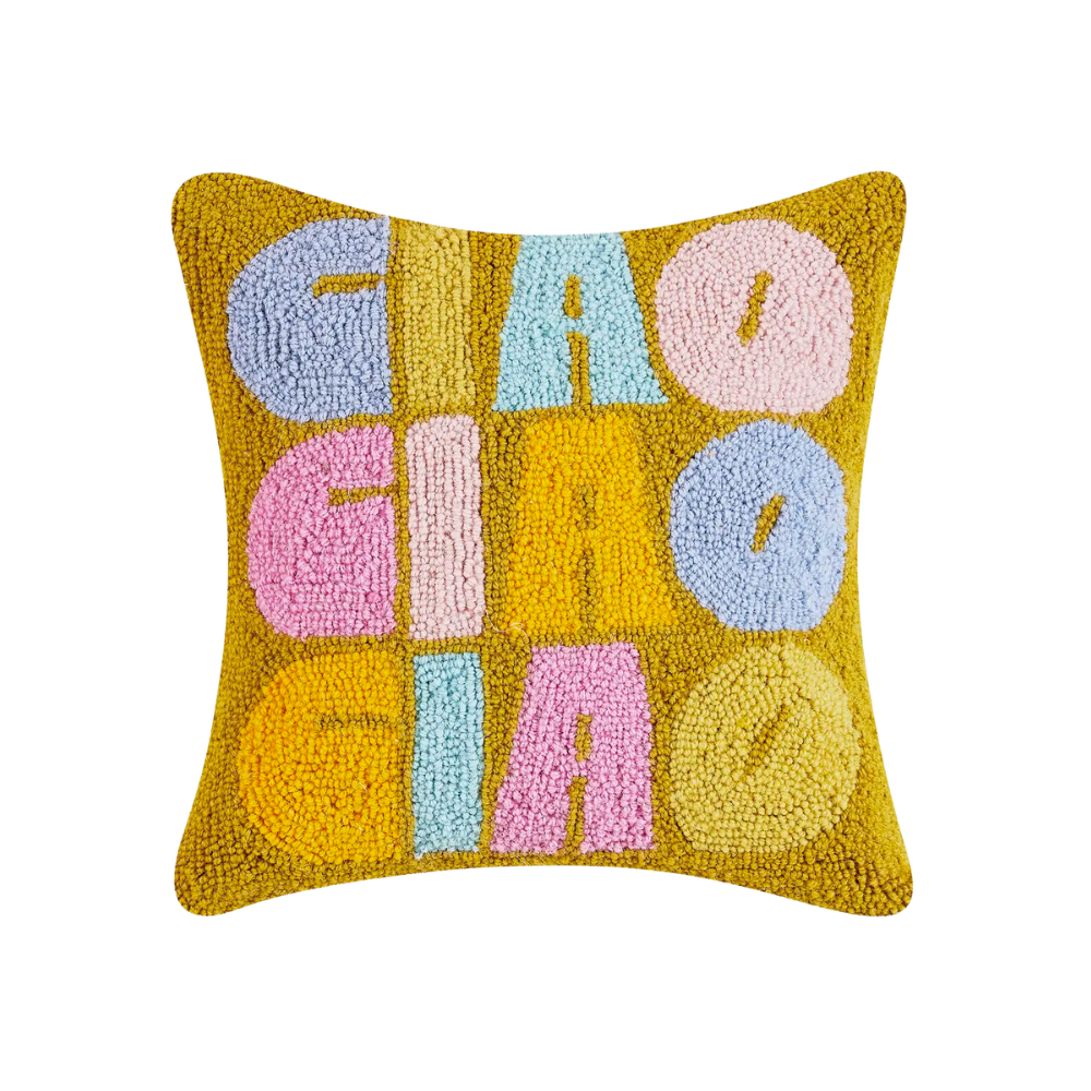 Ciao Hook Pillow