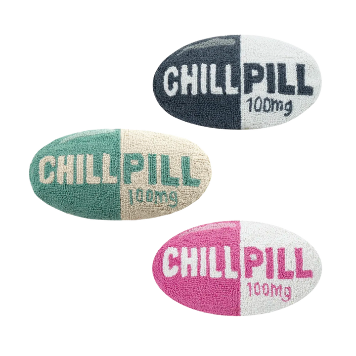 Chill Pill Hook Pillow