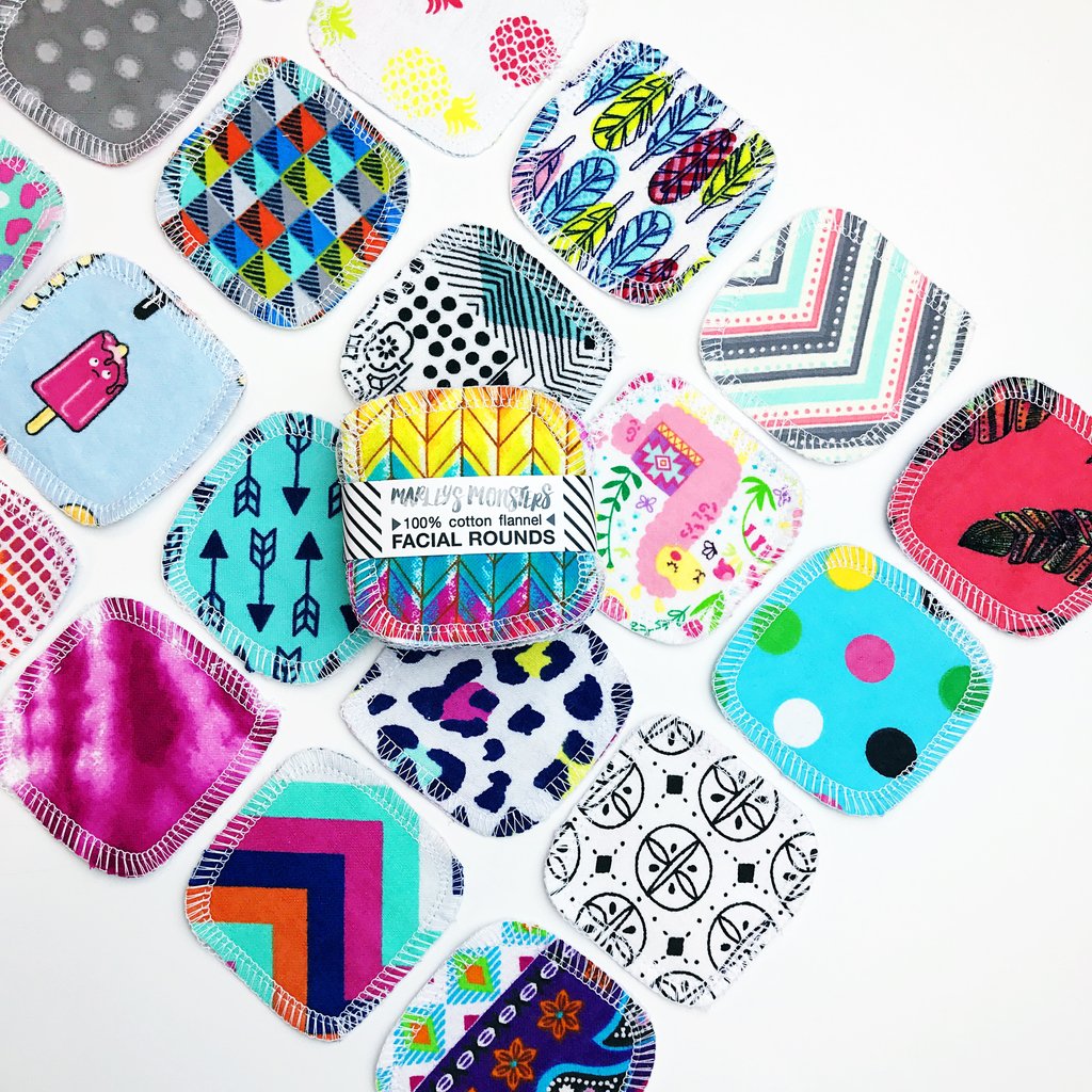Reusable Facial Rounds - Mixed Prints