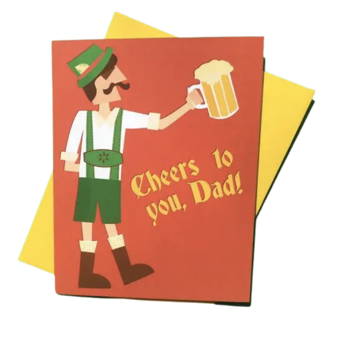 Cheers To You Dad Card