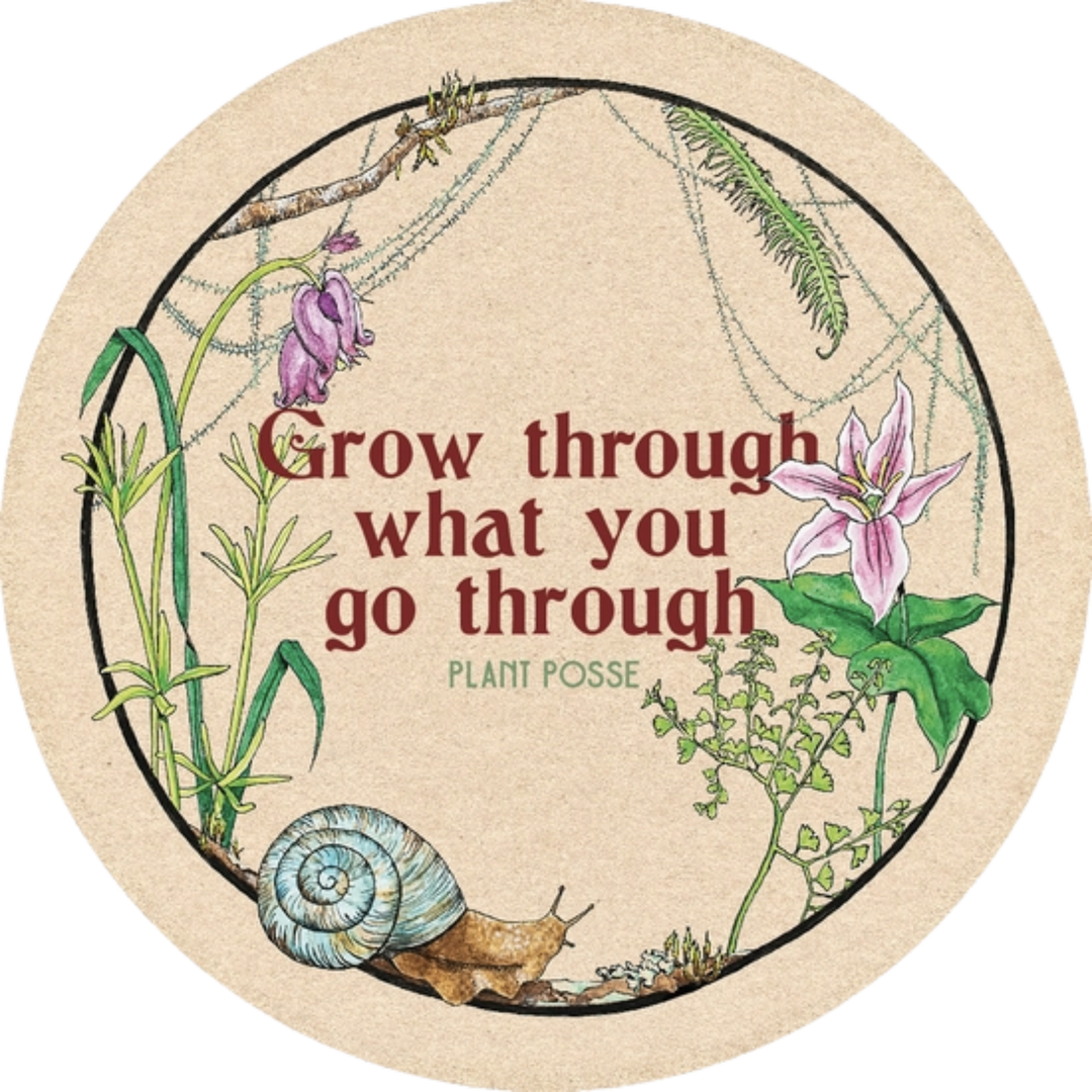 Grow Through What You Go Through Sticker