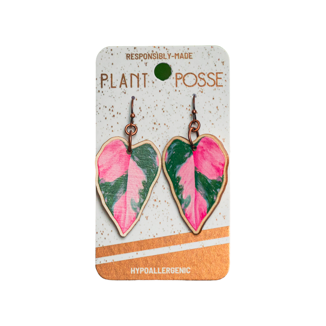 Pink Princess Dangle Earrings