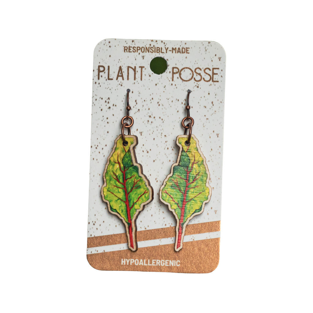 Chard Dangle Earrings