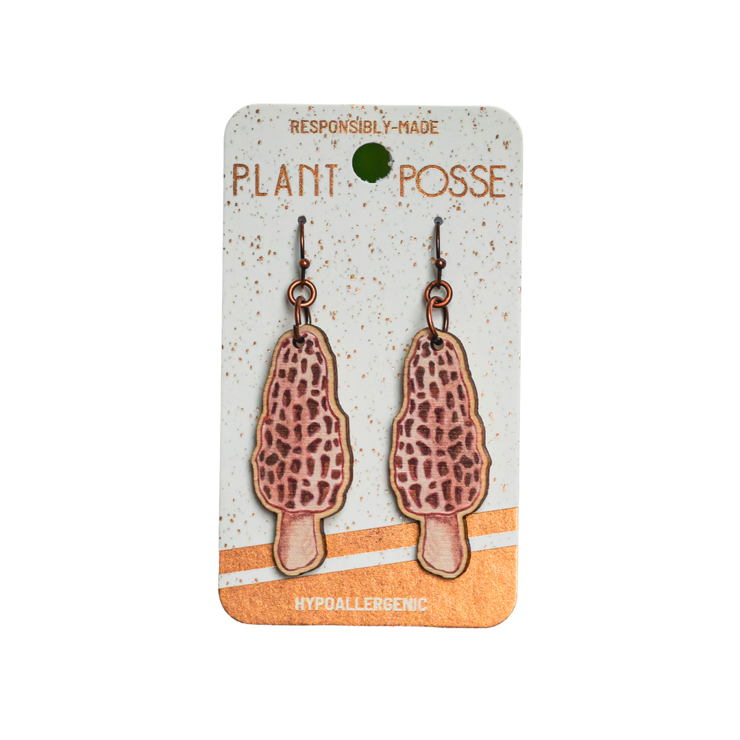 Morels Dangle Earrings