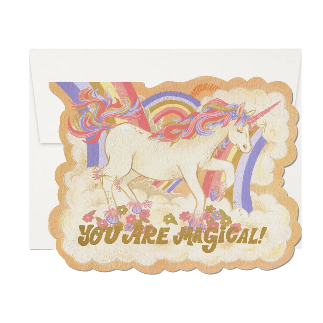 Magical Unicorn Card