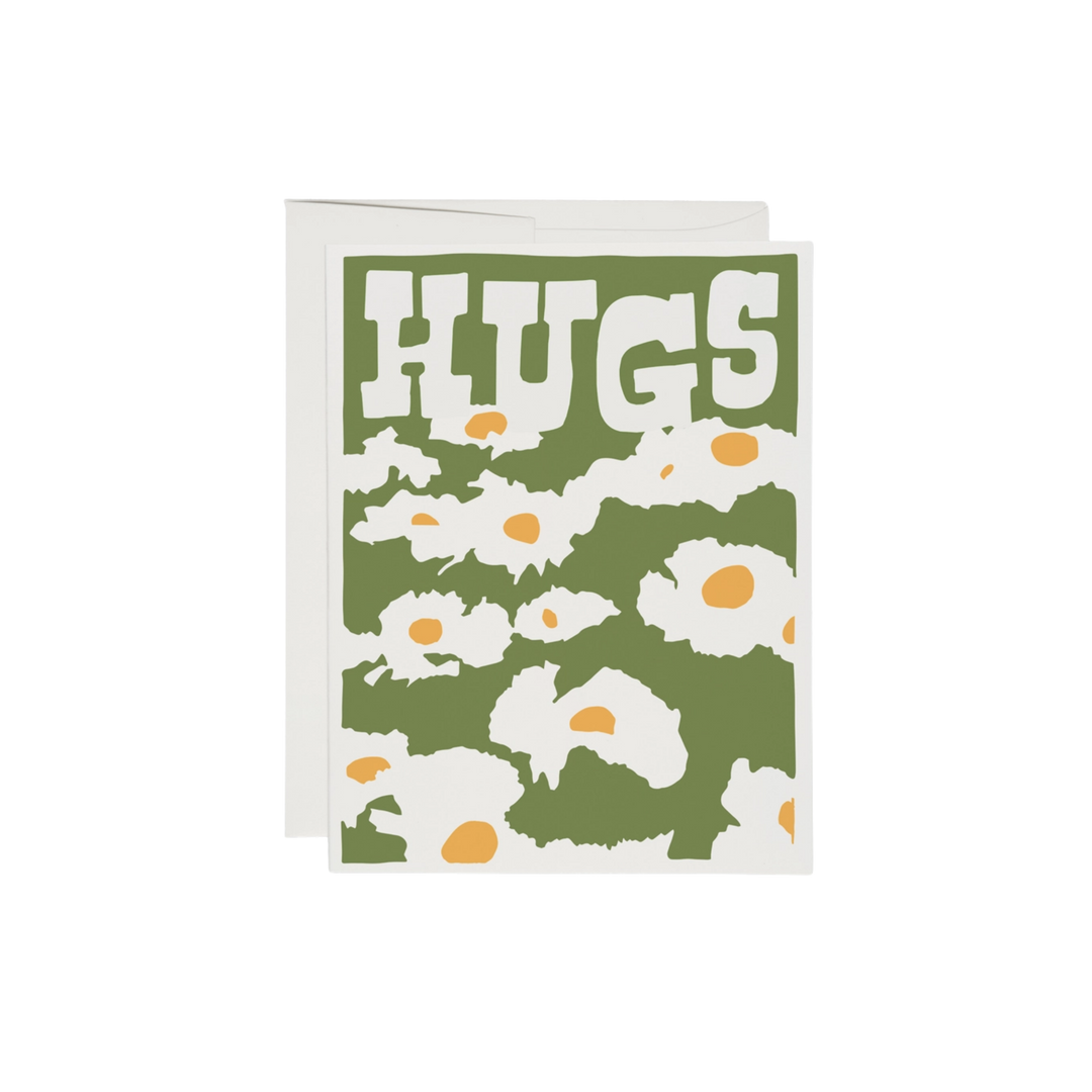 Matilija Poppy Hugs Card