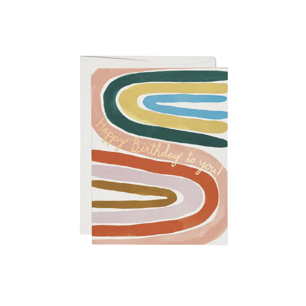 Perfect Rainbow Birthday Card