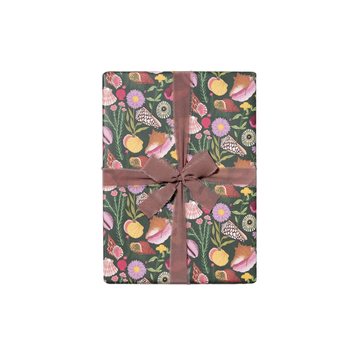 Shells & Flowers Gift Wrap