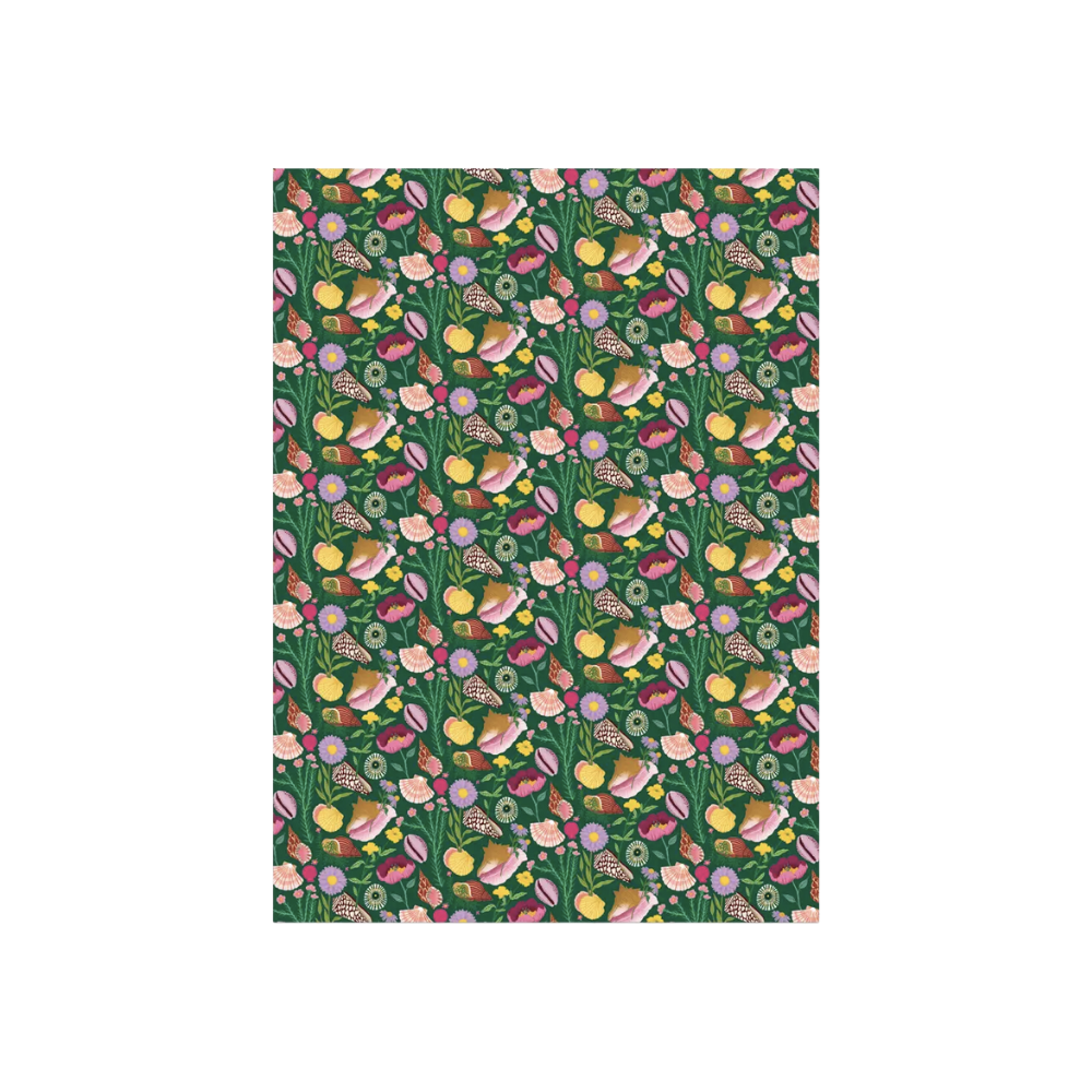 Shells & Flowers Gift Wrap