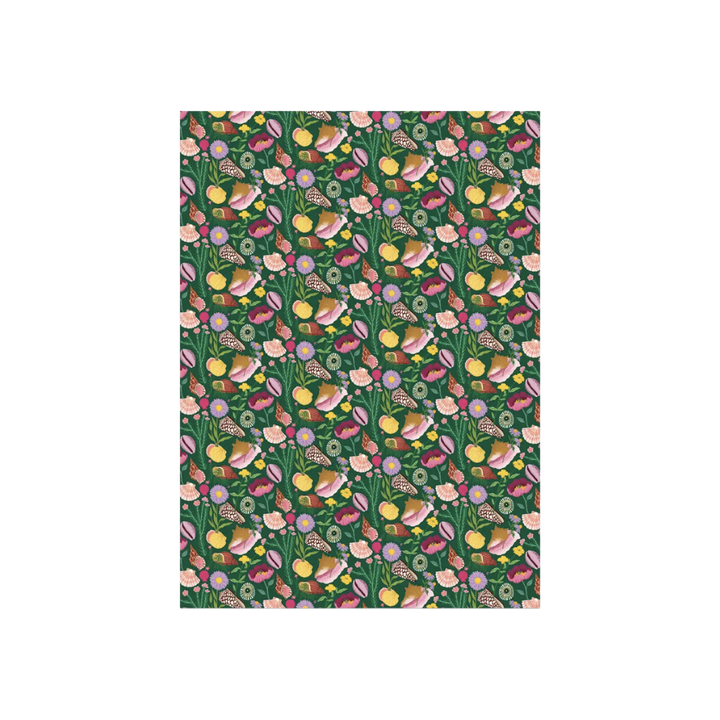 Shells & Flowers Gift Wrap