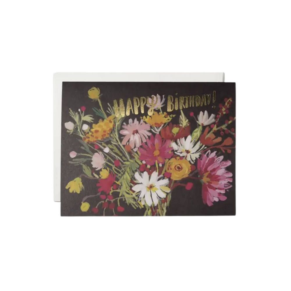 Vintage Happy Birthday Bouquet