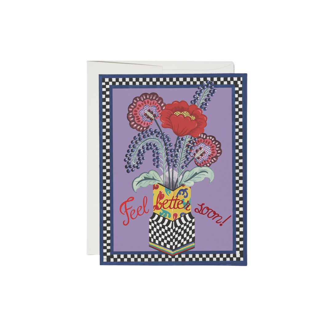 Feel Better Bouquet Card