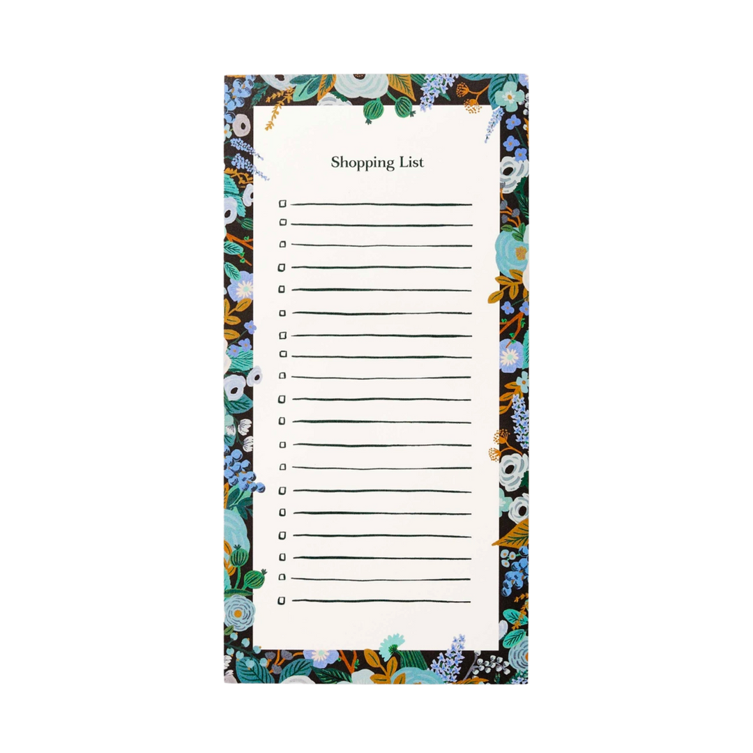 Garden Party Blue Market Pad