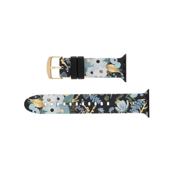 Garden Party Blue Apple Watch Band