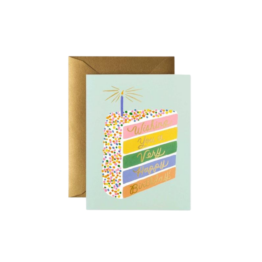Cake Slice Birthday Card