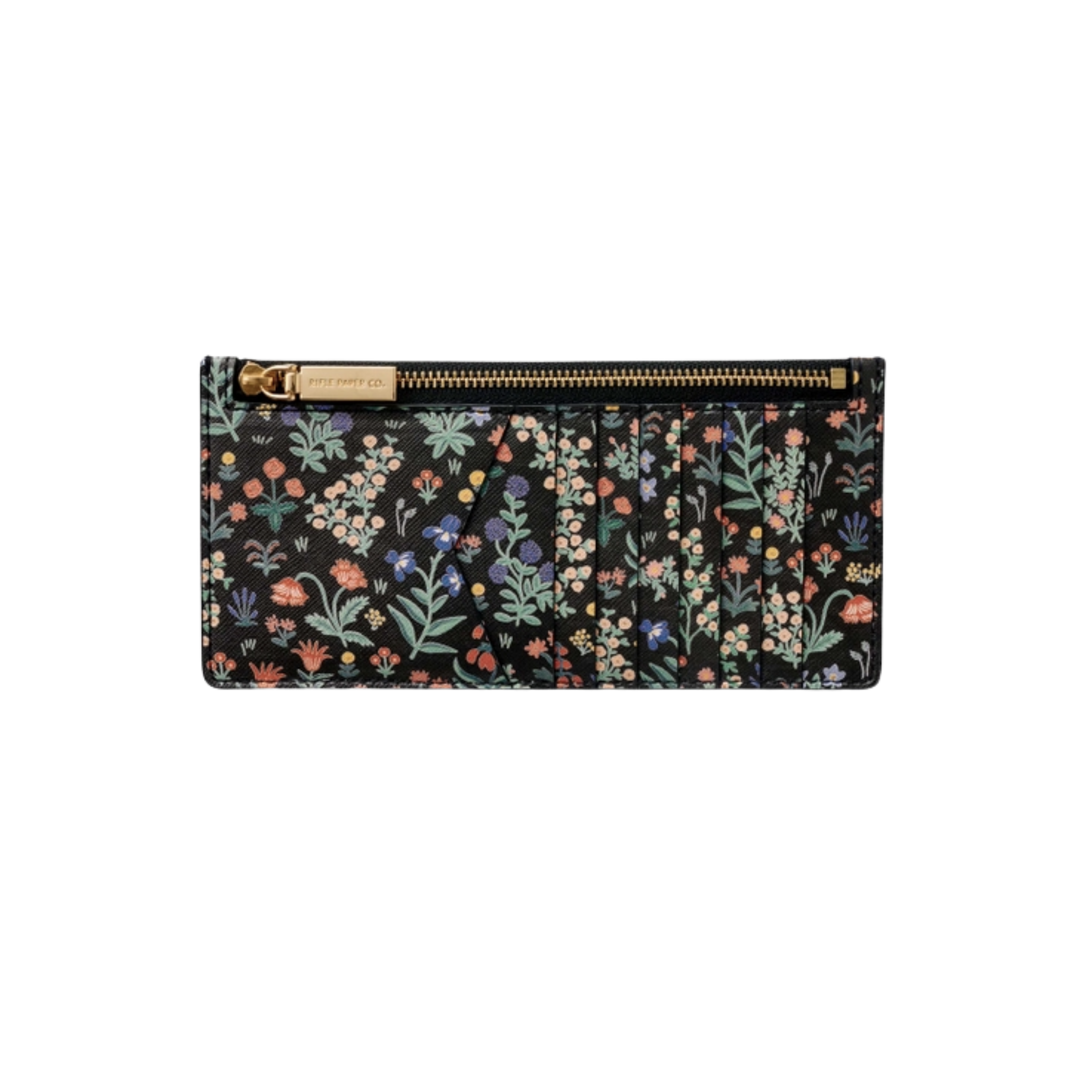 Menagerie Garden Slim Card Wallet