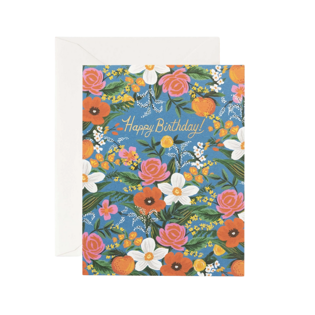 Orangerie Birthday Card