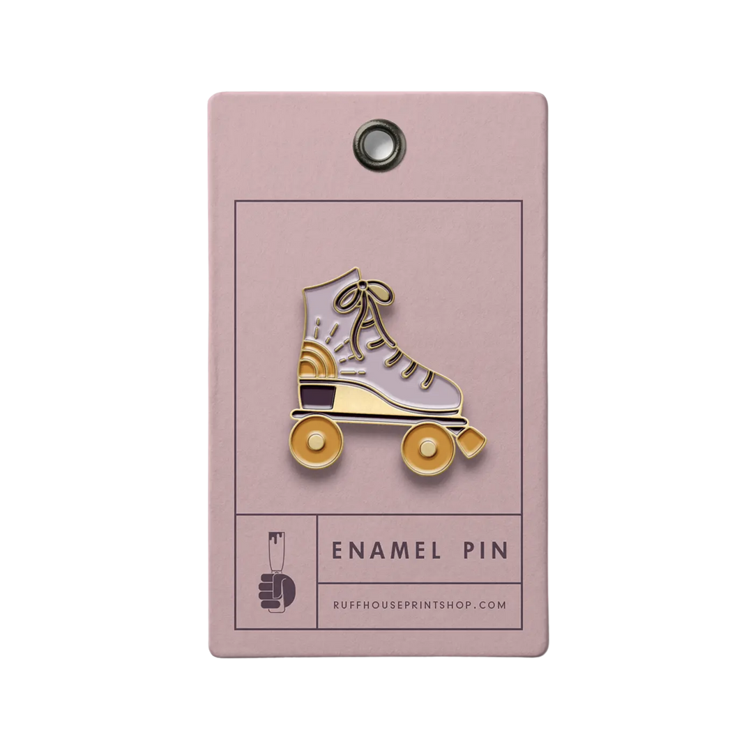 Roller Skate Enamel Pin