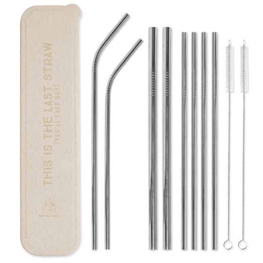 Stainless Steel Straw Set