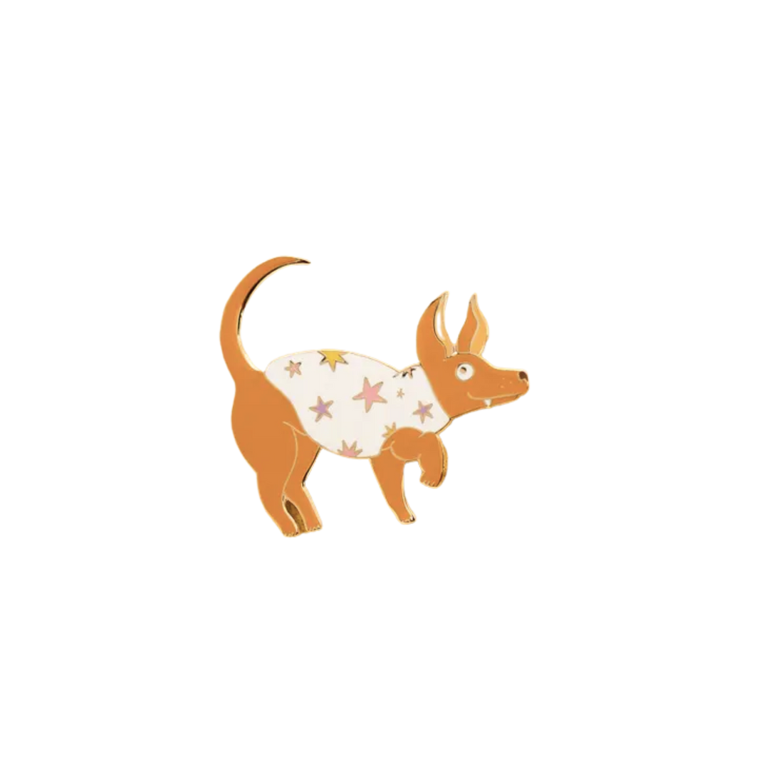 Little Baby Santi enamel pin