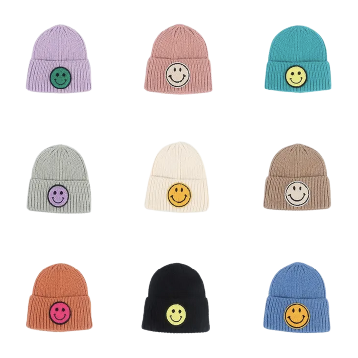 Happy Face Kids Beanie