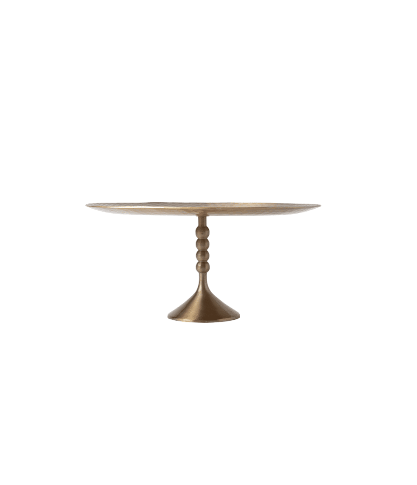 Large Brass Pedestal