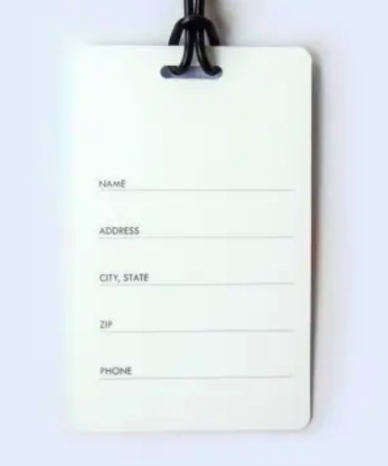 NOT ALL WHO WANDER ARE LOST Luggage Tag