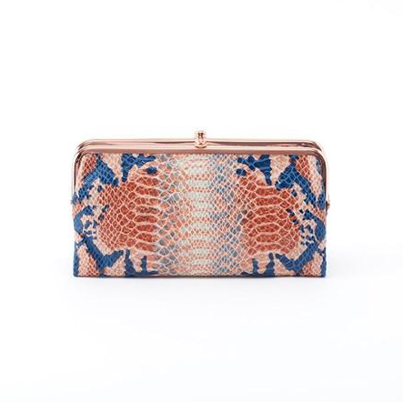 Lauren Snake Print Wallet