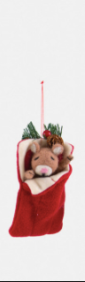 Animal Sleeping Bag Ornament, Fabric