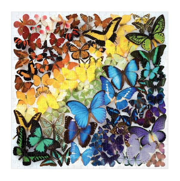 Rainbow Butterflies 500 Piece Jigsaw Puzzle