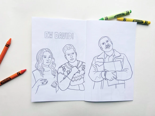 Schitt's Creek Coloring Book