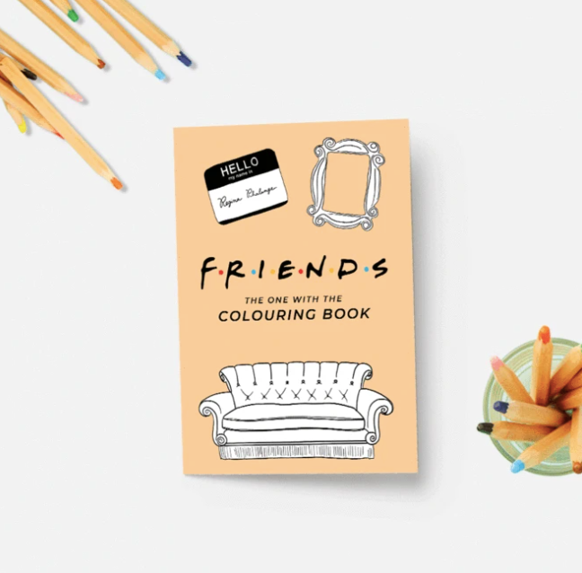 Friends Coloring Book