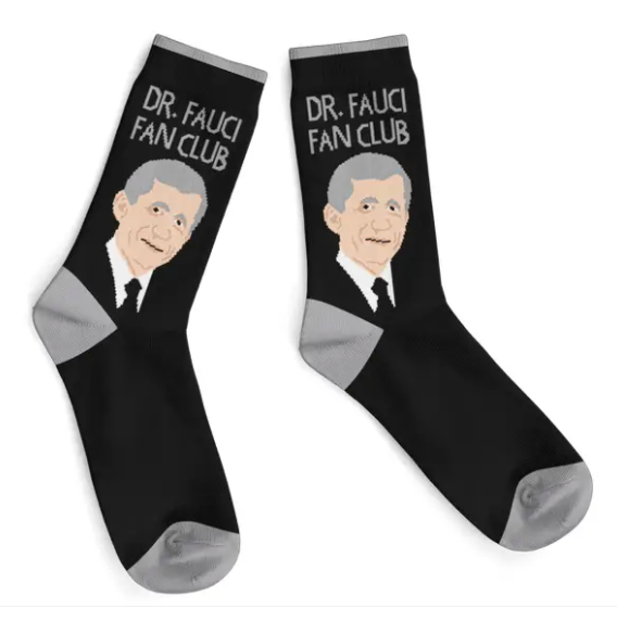 Dr. Fauci Fan Club Socks