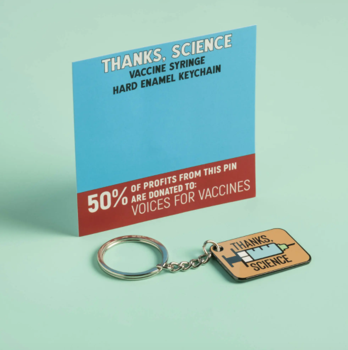 Thanks, Science Keychain