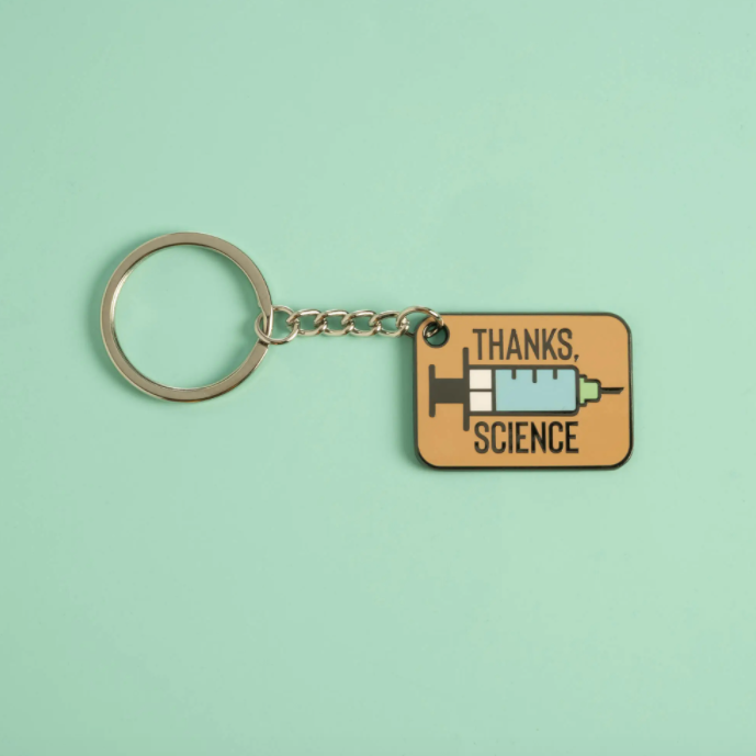 Thanks, Science Keychain