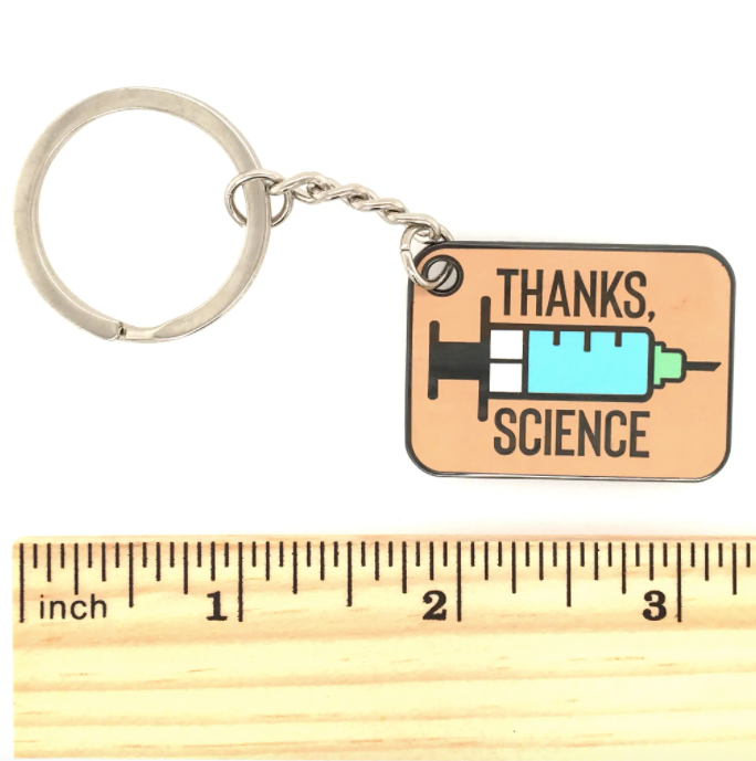 Thanks, Science Keychain