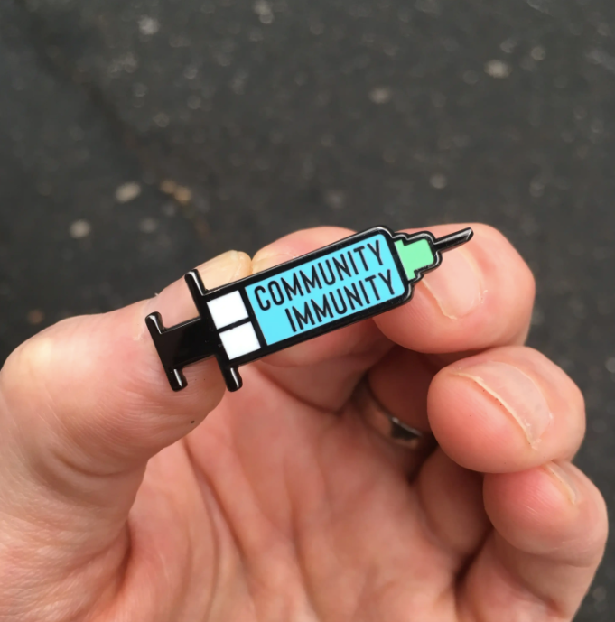 Community Immunity Pin Syringe