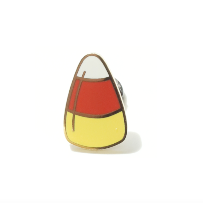 Candy Corn Enamel Pin