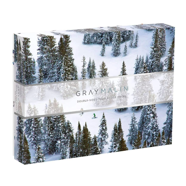 Gray Malin The Snow Two-sided Jigsaw Puzzle
