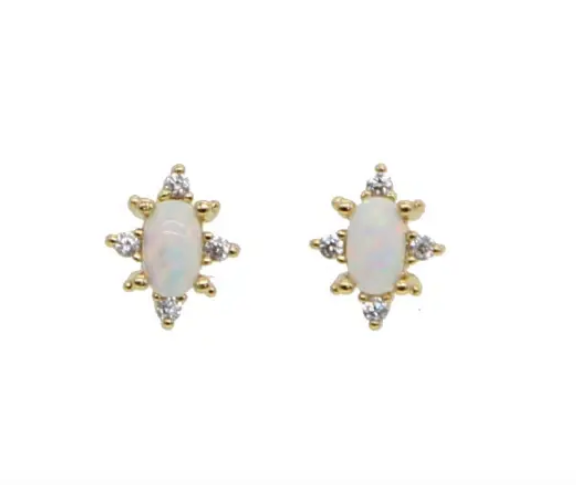 Starstruck Opal Studs